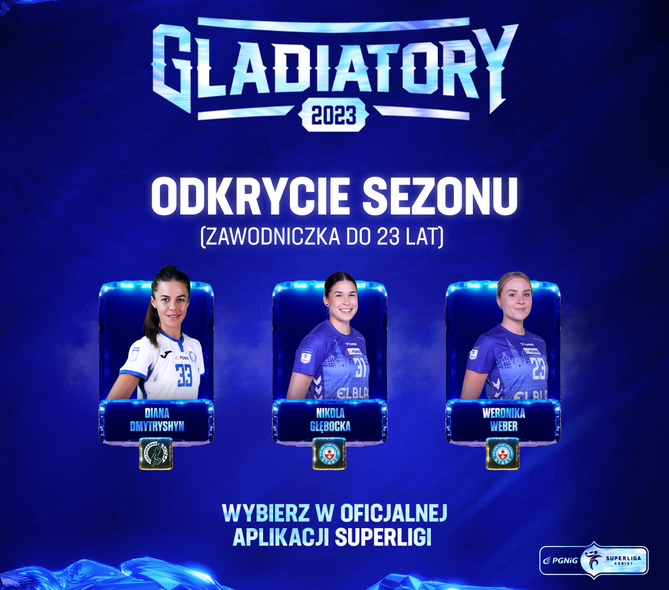 Elbląg, Zawodniczki Startu nominowane do Gladiatorów Elbląg, Zawodniczki Startu nominowane do Gladiatorów