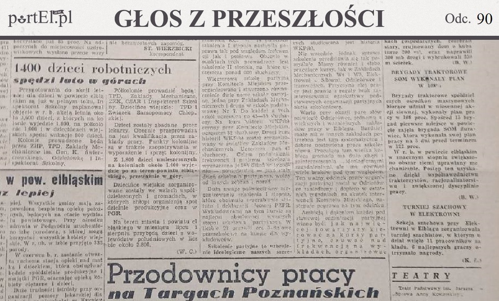 Elbląg, Głos Wybrzeża nr 129, 1950 r. Elbląg, Głos Wybrzeża nr 129, 1950 r.