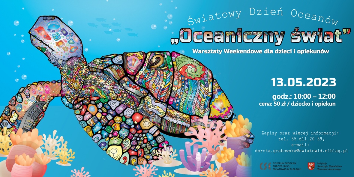 Elbląg, „Oceaniczny świat”- warsztaty weekendowe dla dzieci Elbląg, „Oceaniczny świat”- warsztaty weekendowe dla dzieci