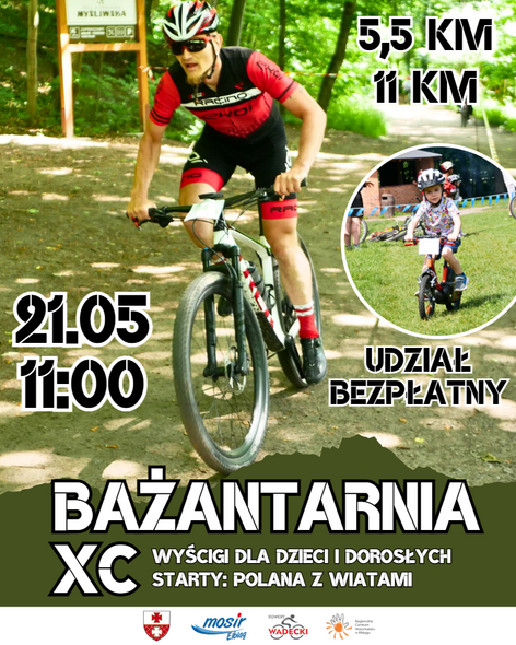 Elbląg, Rowerowe ściganie w Bażantarni Elbląg, Rowerowe ściganie w Bażantarni
