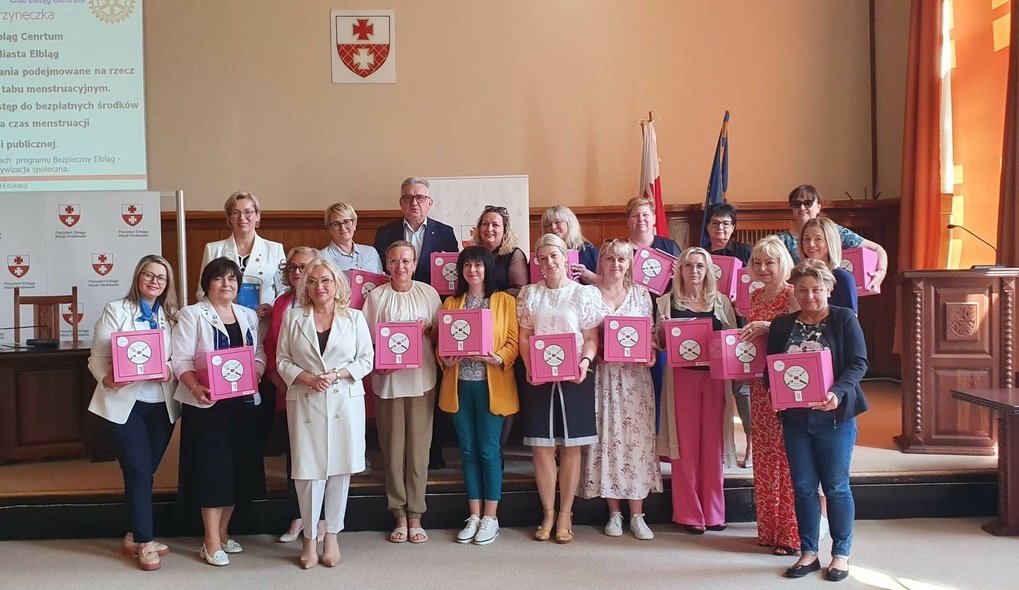 Elbląg, Pomoc w kolorze różowym Elbląg, Pomoc w kolorze różowym