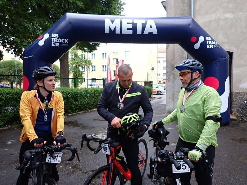 Elbląg, Meta czwartej edycji Maratonu Elbląskiego,