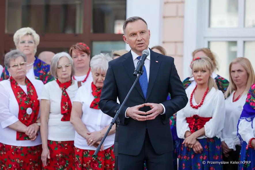 Elbląg, Prezydent A. Duda w Połczynie Zdroju.