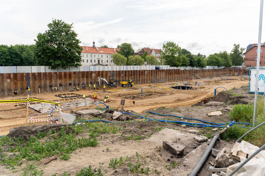Elbląg, Budowa Porta Mare, Elbląg, Budowa Porta Mare,