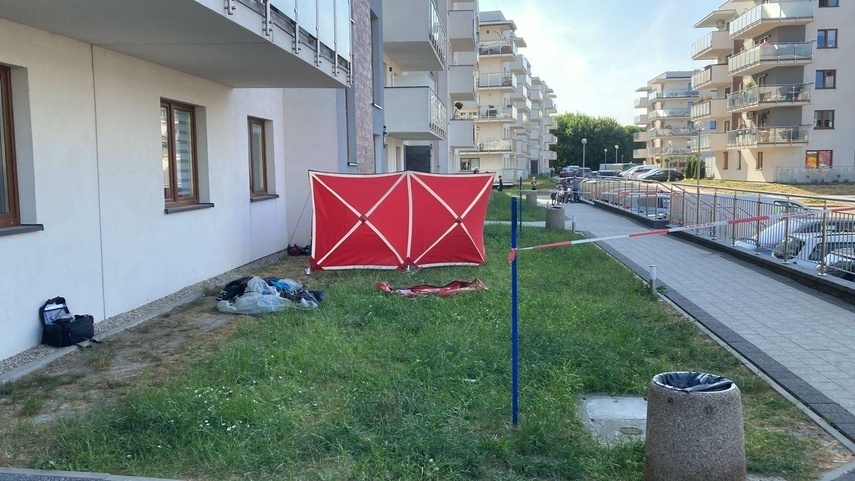 Elbląg, Miejsce wypadku przy ul. Sadowej, Elbląg, Miejsce wypadku przy ul. Sadowej,