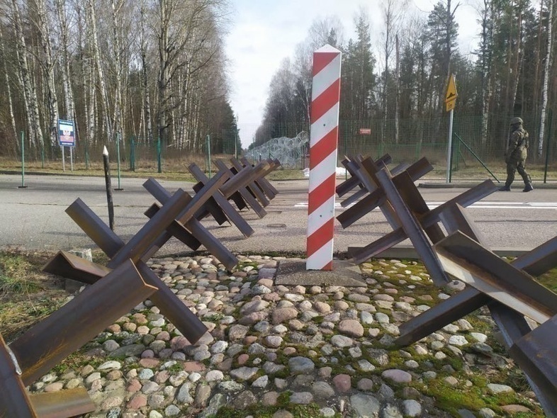 Elbląg, Migranci z Królewca testują zaporę na granicy Elbląg, Migranci z Królewca testują zaporę na granicy