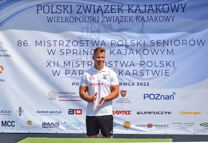 Elbląg, Przemysław Korsak, jeden z polskiej czwórki kajakowej Elbląg, Przemysław Korsak, jeden z polskiej czwórki kajakowej