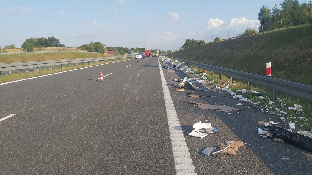 Elbląg, Od rana na odcinku S7 między Bogaczewem a Elblągiem trwają utrudnienia w ruchu Elbląg, Od rana na odcinku S7 między Bogaczewem a Elblągiem trwają utrudnienia w ruchu