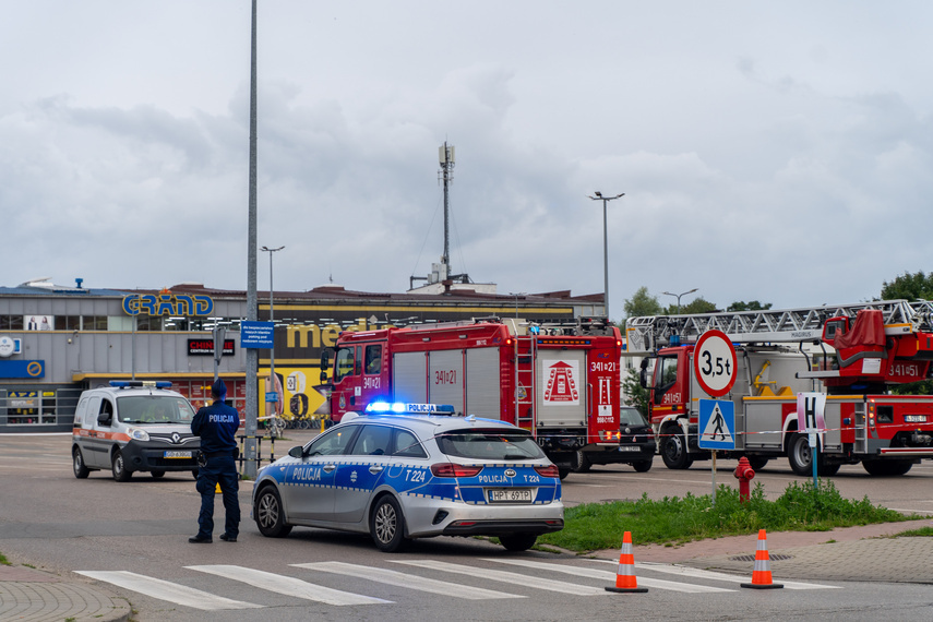 Elbląg, Alarm na Żeromskiego  (aktualizacja)