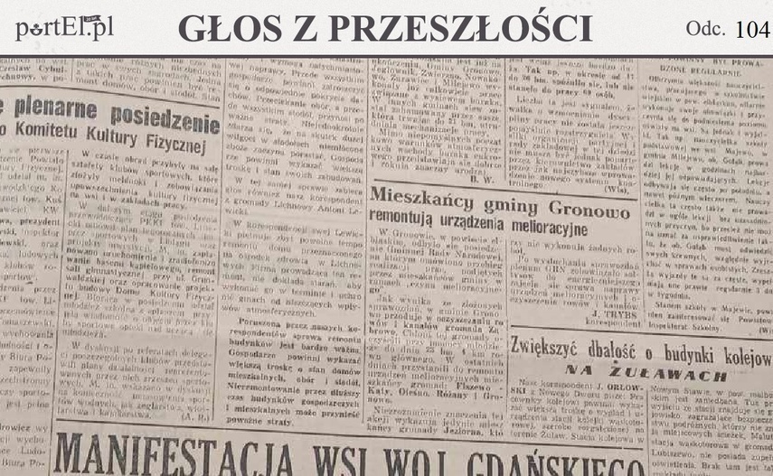 Elbląg, Głos Wybrzeża nr 148, 1950 r. Elbląg, Głos Wybrzeża nr 148, 1950 r.
