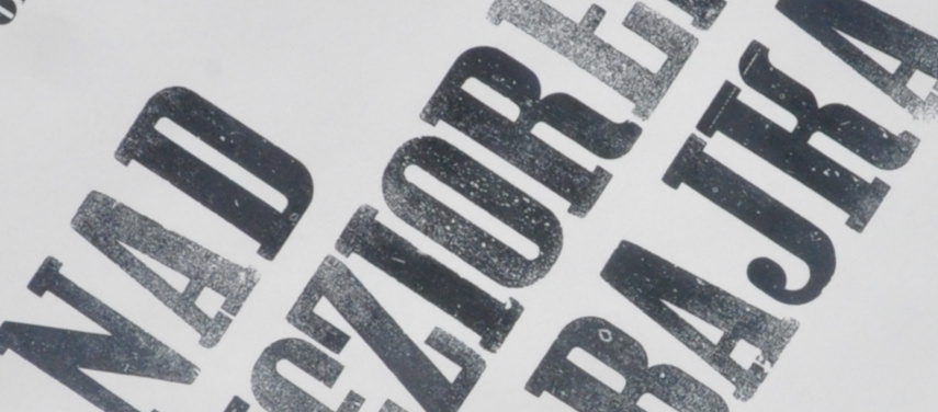Elbląg, Plakat typograficzny - warsztaty inspirowane twórczością Wisławy Szymborskiej Elbląg, Plakat typograficzny - warsztaty inspirowane twórczością Wisławy Szymborskiej
