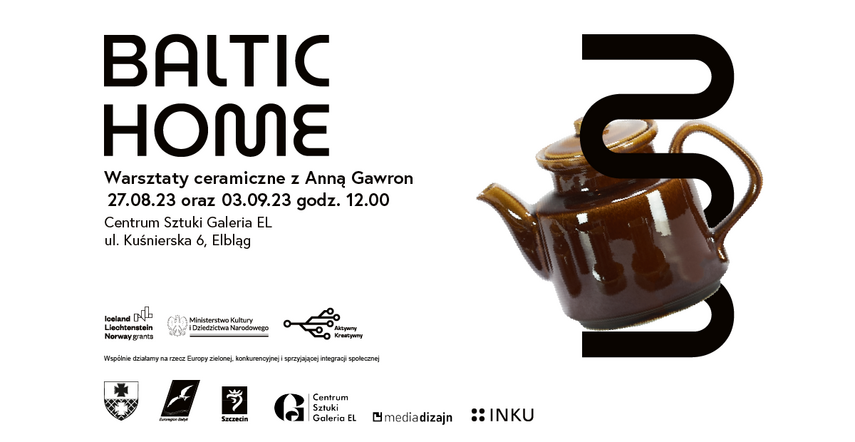 Elbląg, Baltic Home. Warsztaty ceramiczne z Anną Gawron Elbląg, Baltic Home. Warsztaty ceramiczne z Anną Gawron