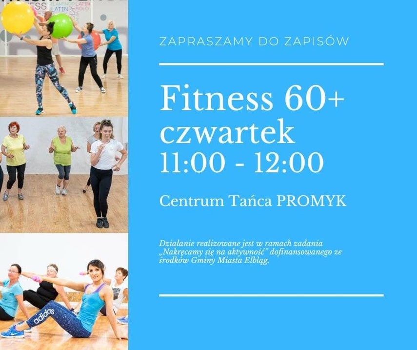 Elbląg, Fitness dla seniora Elbląg, Fitness dla seniora