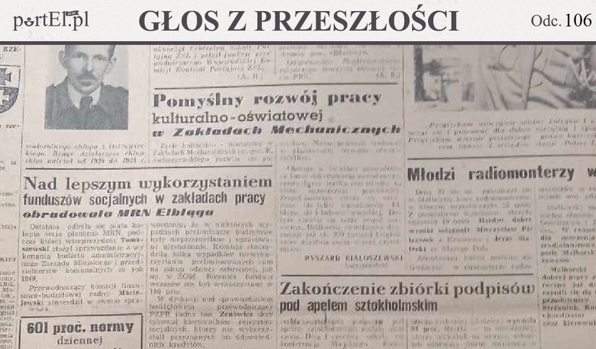 Elbląg, Głos Wybrzeża nr 152, 1950 r. Elbląg, Głos Wybrzeża nr 152, 1950 r.