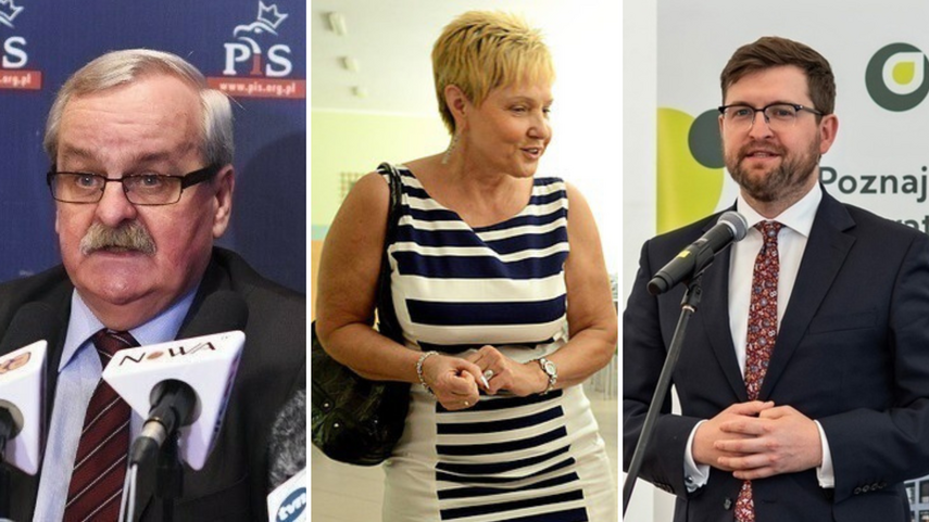 Elbląg, Od lewej: Leonard Krasulski, Teresa Wilk, Andrzej Śliwka Elbląg, Od lewej: Leonard Krasulski, Teresa Wilk, Andrzej Śliwka