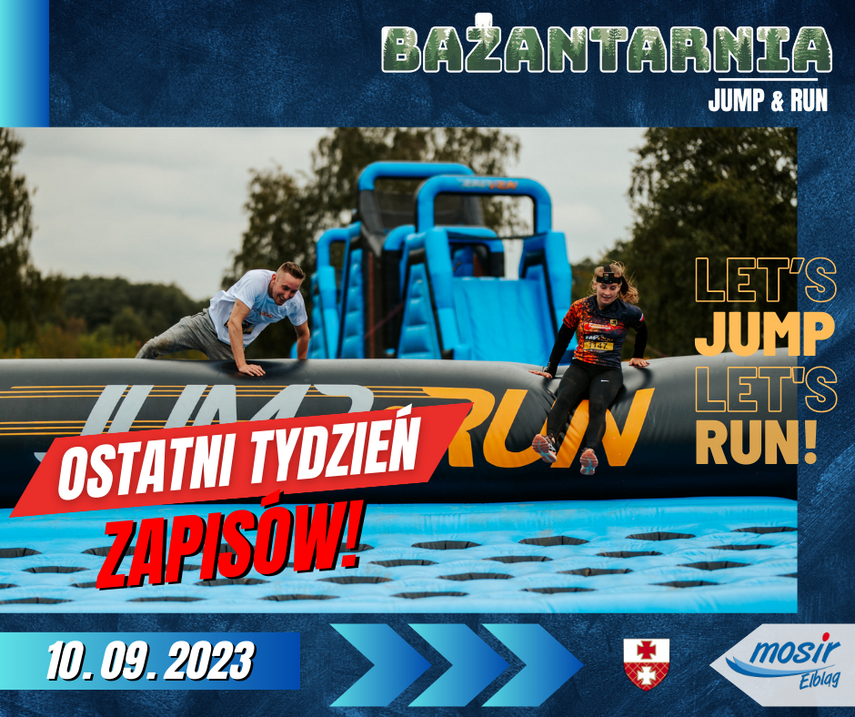 Elbląg, Ostatni tydzień zapisów na Jump&Run