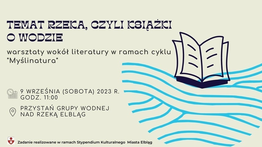Elbląg, Temat rzeka, czyli książki o wodzie Elbląg, Temat rzeka, czyli książki o wodzie