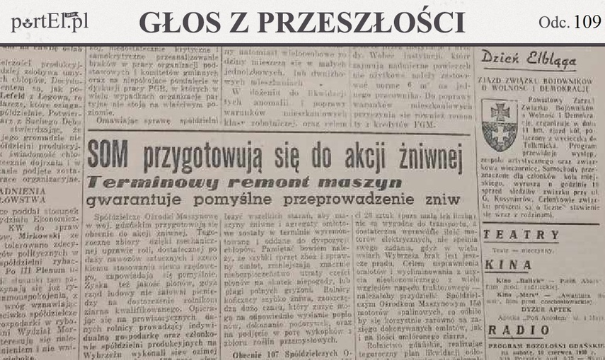 Elbląg, Głos Wybrzeża nr 158, 1950 r. Elbląg, Głos Wybrzeża nr 158, 1950 r.
