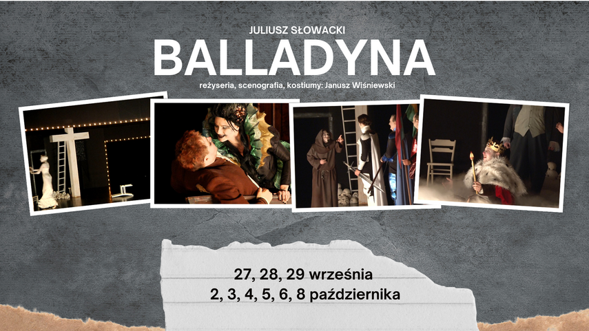 Elbląg, "Która więcej malin zbierze, tę za żonę pan wybierze". Balladyna ponownie na deskach teatru! Elbląg, "Która więcej malin zbierze, tę za żonę pan wybierze". Balladyna ponownie na deskach teatru!
