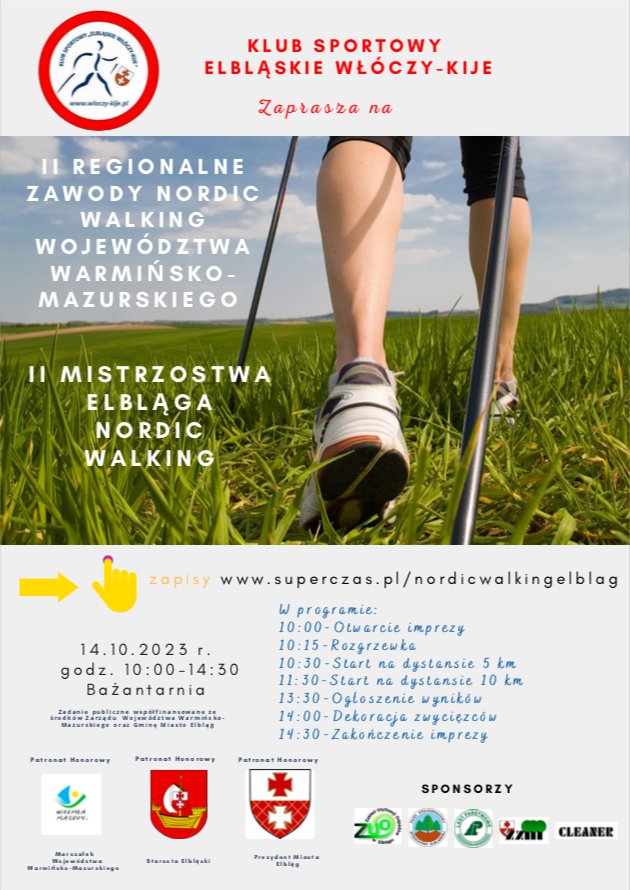 Elbląg, Wystartuj w regionalnych zawodach nordic walking Elbląg, Wystartuj w regionalnych zawodach nordic walking