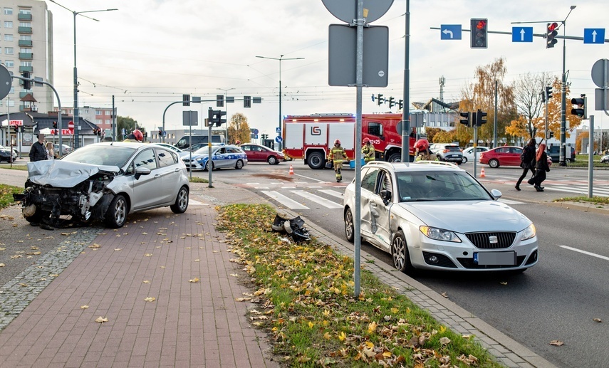 Elbląg, Kolizja na skrzyżowaniu