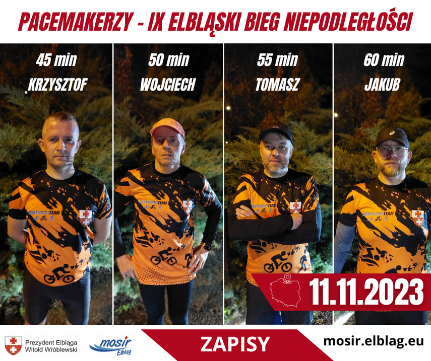 Elbląg, Z nimi pobiegniesz na czas Elbląg, Z nimi pobiegniesz na czas
