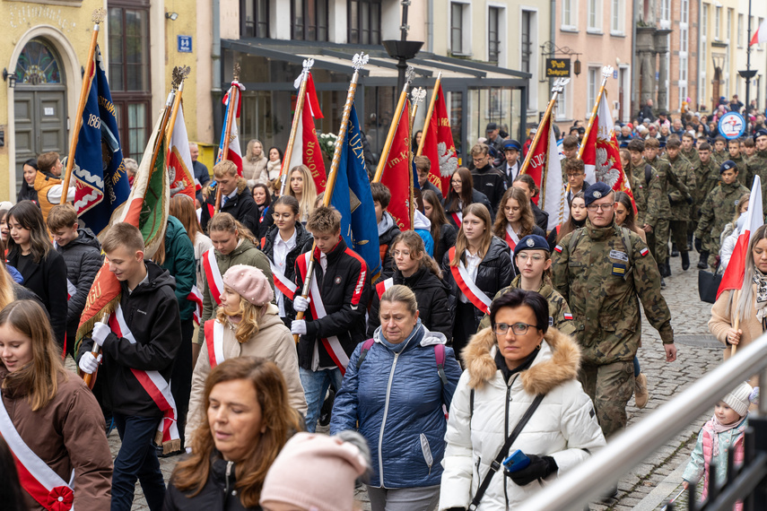 Elbląg, Elblążanie uczcili 105. rocznicę odzyskania niepodległości Elbląg, Elblążanie uczcili 105. rocznicę odzyskania niepodległości