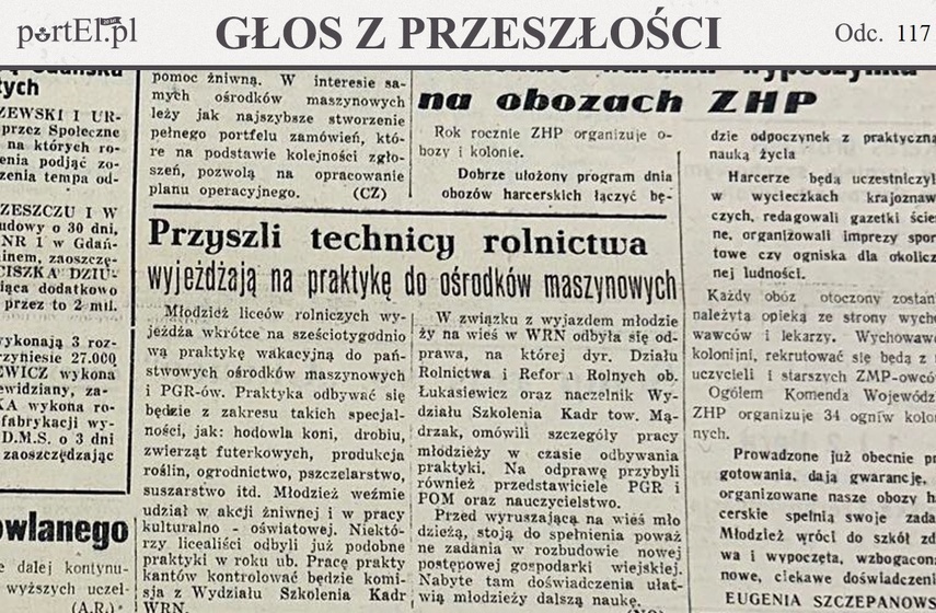 Elbląg, Głos Wybrzeża nr 170, 1950 r.