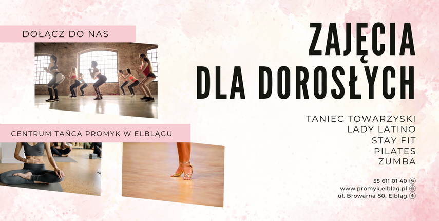 Elbląg, Jesień w tanecznym wydaniu. Zajęcia dla dorosłych w CT Promyk Elbląg, Jesień w tanecznym wydaniu. Zajęcia dla dorosłych w CT Promyk
