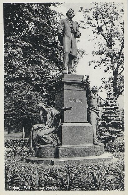Elbląg, Pomnik Schichaua