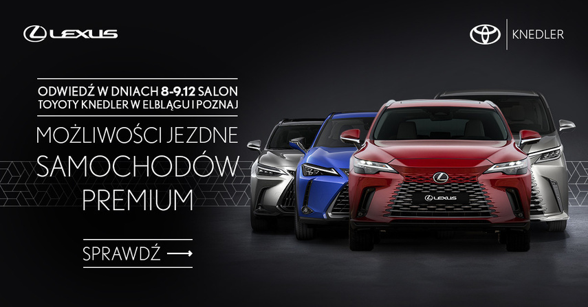 Dni otwarte Lexusa w Toyota Knedler w Elblągu Dni otwarte Lexusa w Toyota Knedler w Elblągu