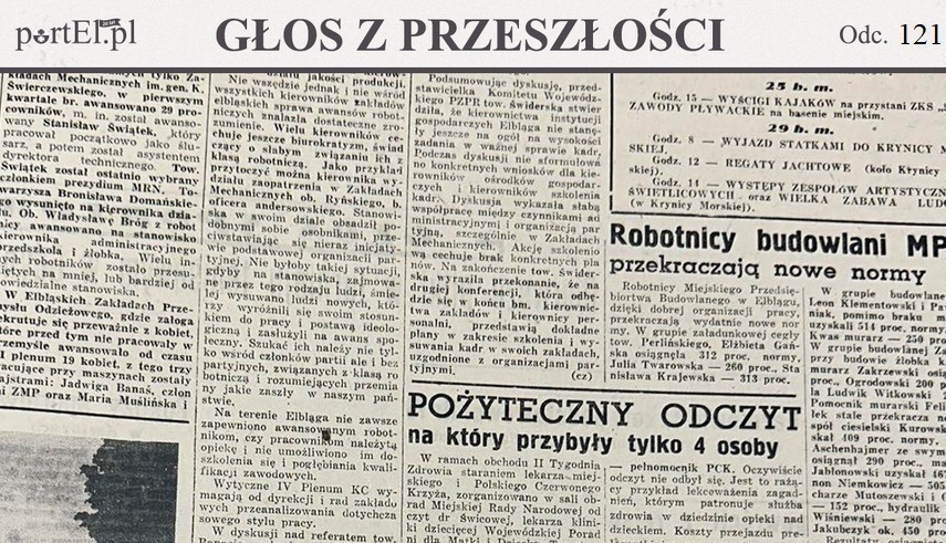 Elbląg, Głos Wybrzeża nr 171, 1950 r. Elbląg, Głos Wybrzeża nr 171, 1950 r.