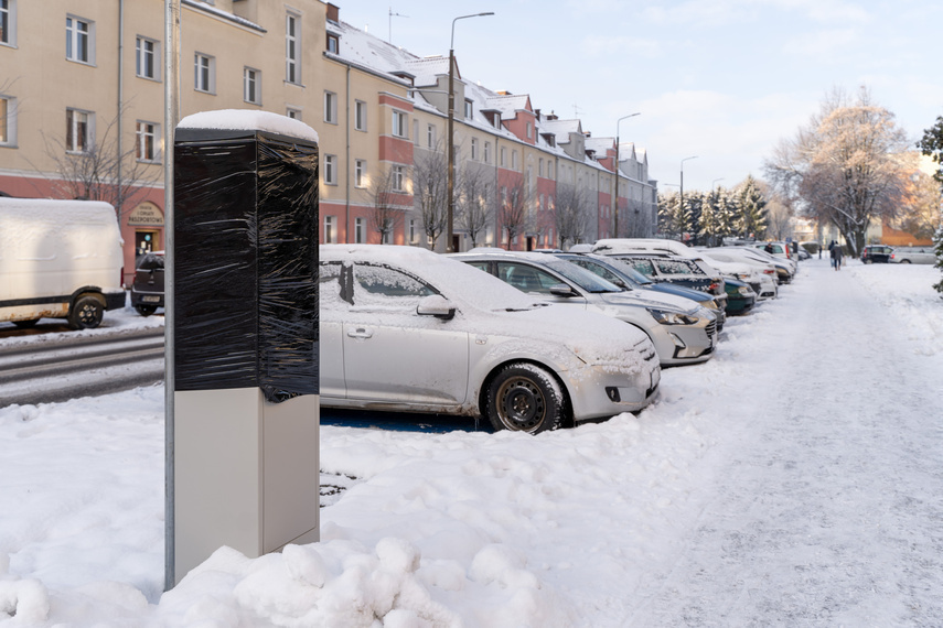 Elbląg, Parkomaty przy ul. Wojska Polskiego jeszcze są nieczynne Elbląg, Parkomaty przy ul. Wojska Polskiego jeszcze są nieczynne