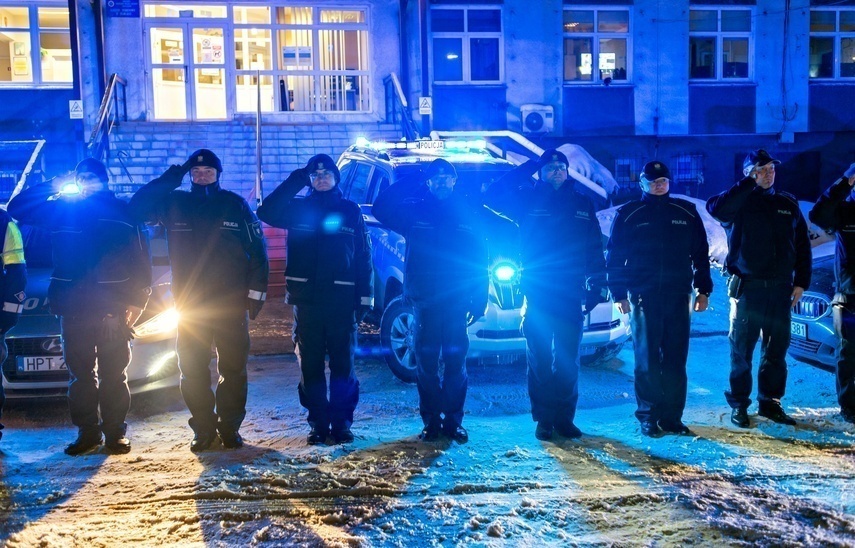 Elbląg, Oddali hołd zabitym kolegom Elbląg, Oddali hołd zabitym kolegom