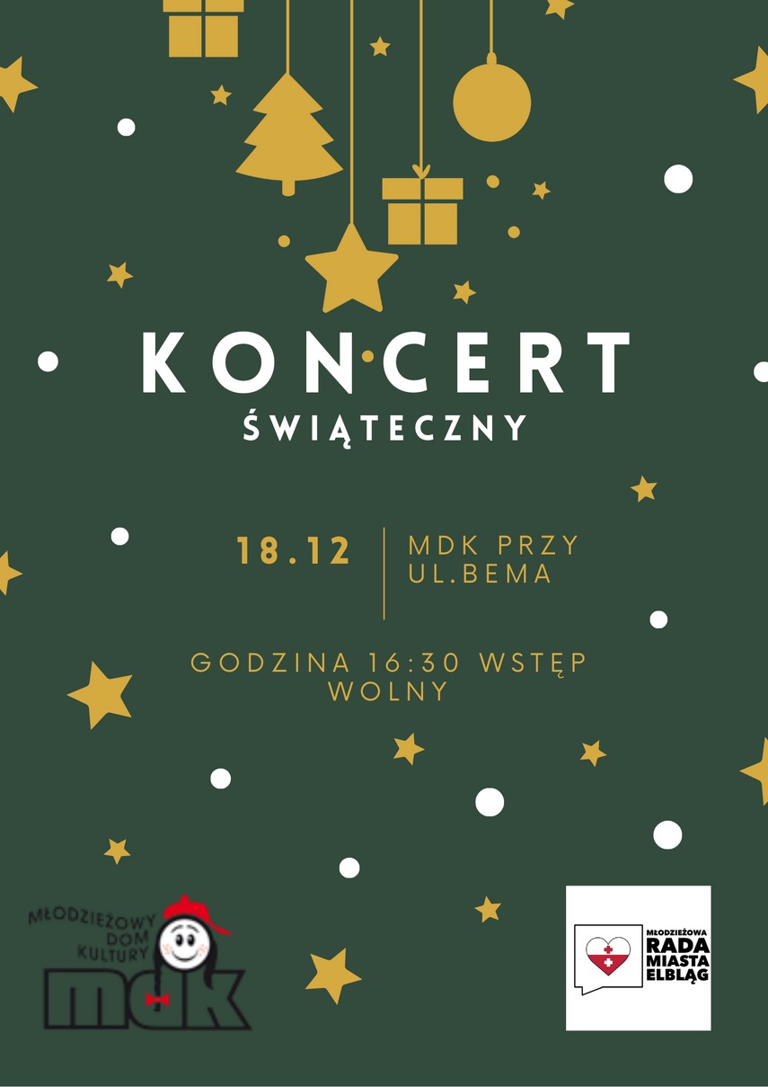 Elbląg, Koncert Świąteczny Młodzieżowej Rady Miasta