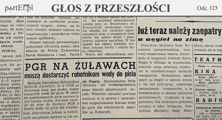 Elbląg, Głos Wybrzeża nr 175, 1950 r. Elbląg, Głos Wybrzeża nr 175, 1950 r.