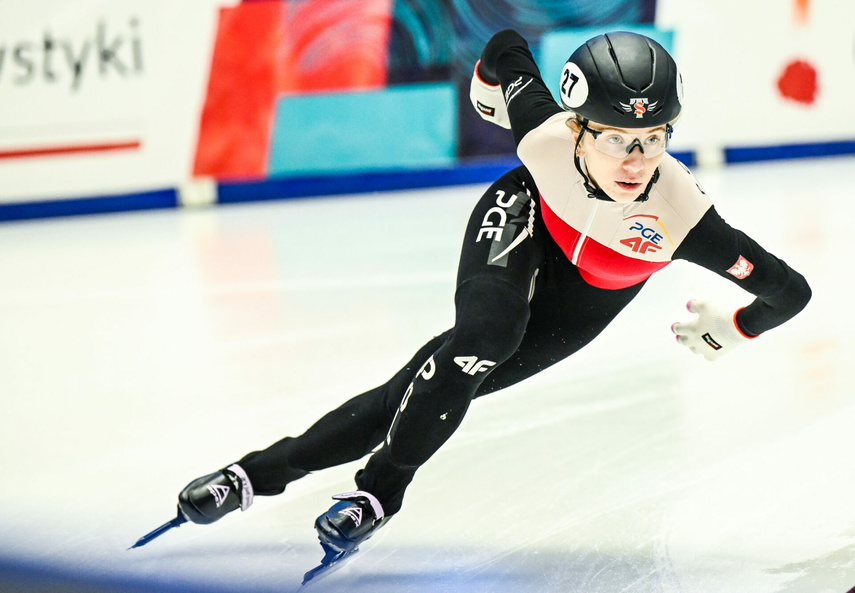 Elbląg, Kamila Stormowska wywalczyła srebrny medal na ME w short tracku Elbląg, Kamila Stormowska wywalczyła srebrny medal na ME w short tracku