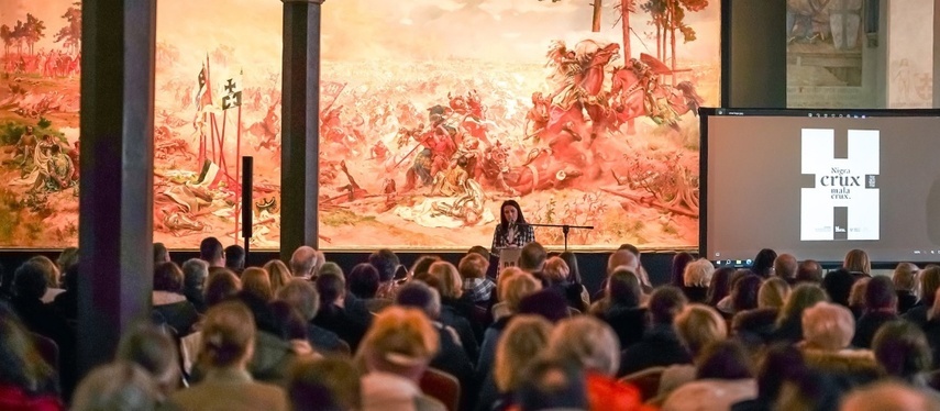 Elbląg, Bitwa namalowana i już połączona