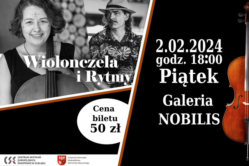 Elbląg, Koncert „Wiolonczela i Rytmy” w Światowidzie Elbląg, Koncert „Wiolonczela i Rytmy” w Światowidzie