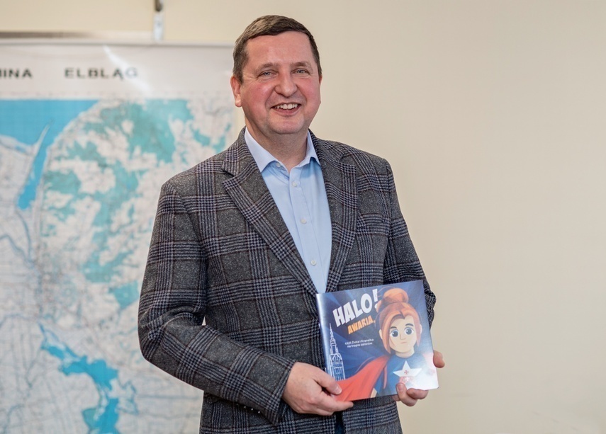 Elbląg, - Naszą akcję edukacyjną prowadzimy głównie w przedszkolach - mówi Marek Misztal, prezes EPWiK Elbląg, - Naszą akcję edukacyjną prowadzimy głównie w przedszkolach - mówi Marek Misztal, prezes EPWiK