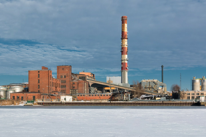 Elbląg, Elektrociepłownia EKO (Fotka Miesiąc, luty 2017, autor PiterKaper)