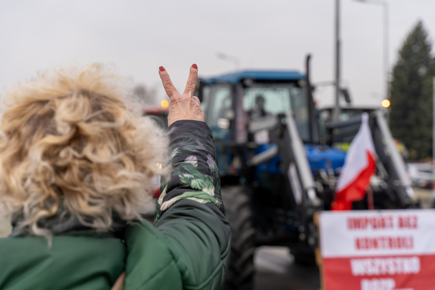 Elbląg, "Potrzebujemy konkretnych rozwiązań". Rolnicy protestowali na ulicach Elbląga Elbląg, "Potrzebujemy konkretnych rozwiązań". Rolnicy protestowali na ulicach Elbląga