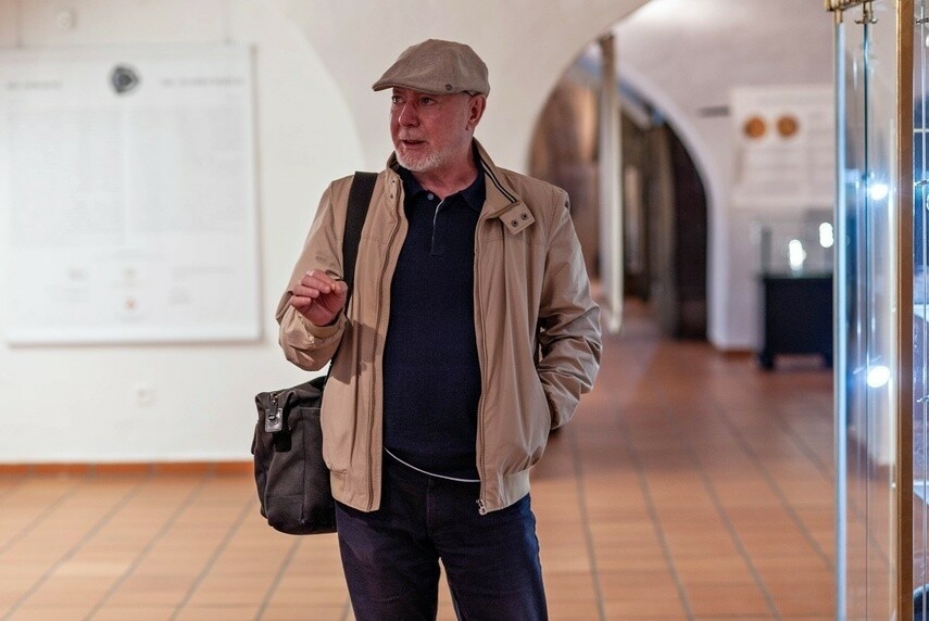 Elbląg, Dr Marek Jagodziński, odkrywca Truso. Elbląg, Dr Marek Jagodziński, odkrywca Truso.