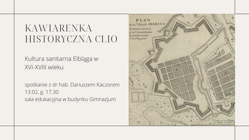 Elbląg, Kultura… sanitarna? O miejskim systemie utrzymywania czystości w Elblągu w epoce nowożytnej