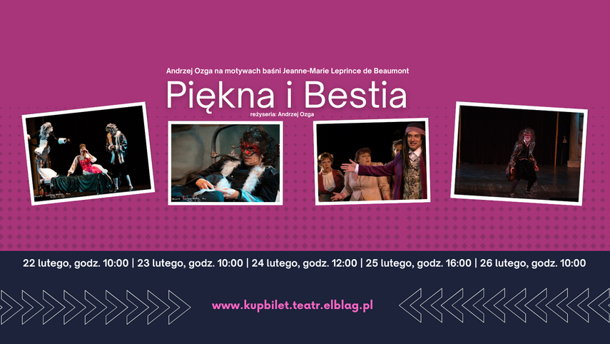 Elbląg, Piękna i Bestia ponownie w teatrze Elbląg, Piękna i Bestia ponownie w teatrze