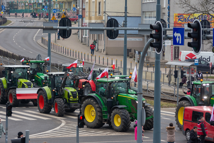 Elbląg, We wtorek i środę rolnicza blokada obwodnicy. Będą utrudnienia w ruchu Elbląg, We wtorek i środę rolnicza blokada obwodnicy. Będą utrudnienia w ruchu