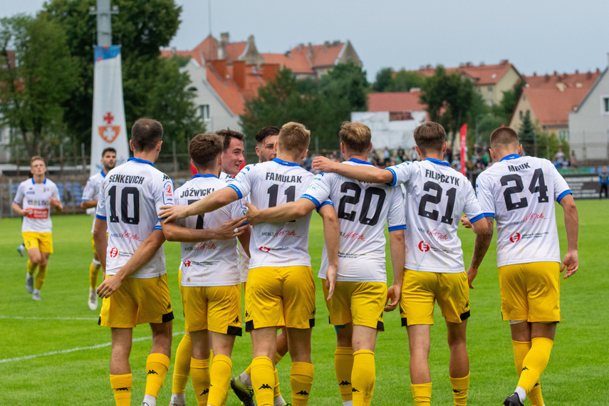 Elbląg, W pierwszej rundzie w tym sezonie Olimpia pokonała imienniczkę z Grudziądza 1:0