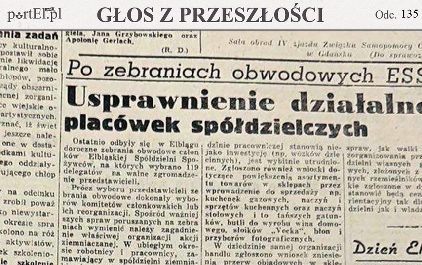 Elbląg, Głos Wybrzeża nr 188 Elbląg, Głos Wybrzeża nr 188
