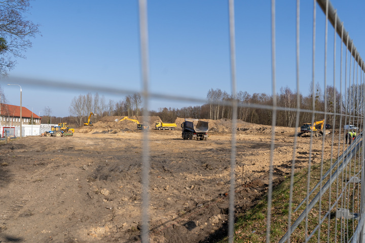 Elbląg, Wojsko buduje kontenerowe obozowisko Elbląg, Wojsko buduje kontenerowe obozowisko