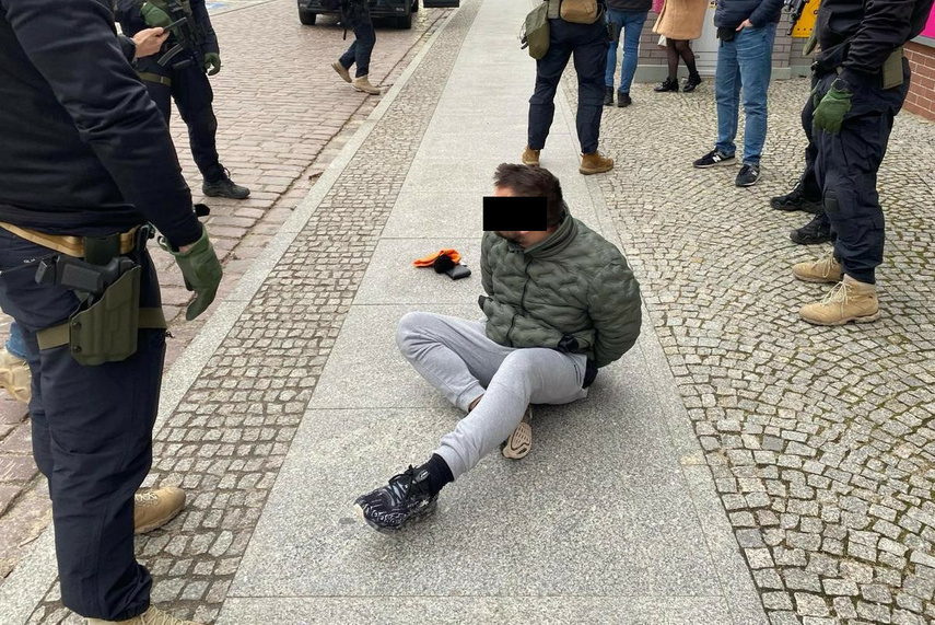 Elbląg, Zatrzymanie na elbląskiej starówce, Elbląg, Zatrzymanie na elbląskiej starówce,